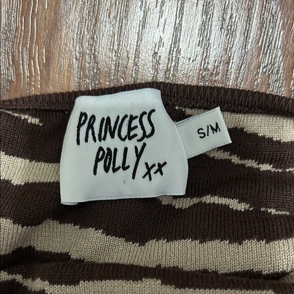 Princess Polly Zebra Print Halter Mini Dress - Picture 3 of 3